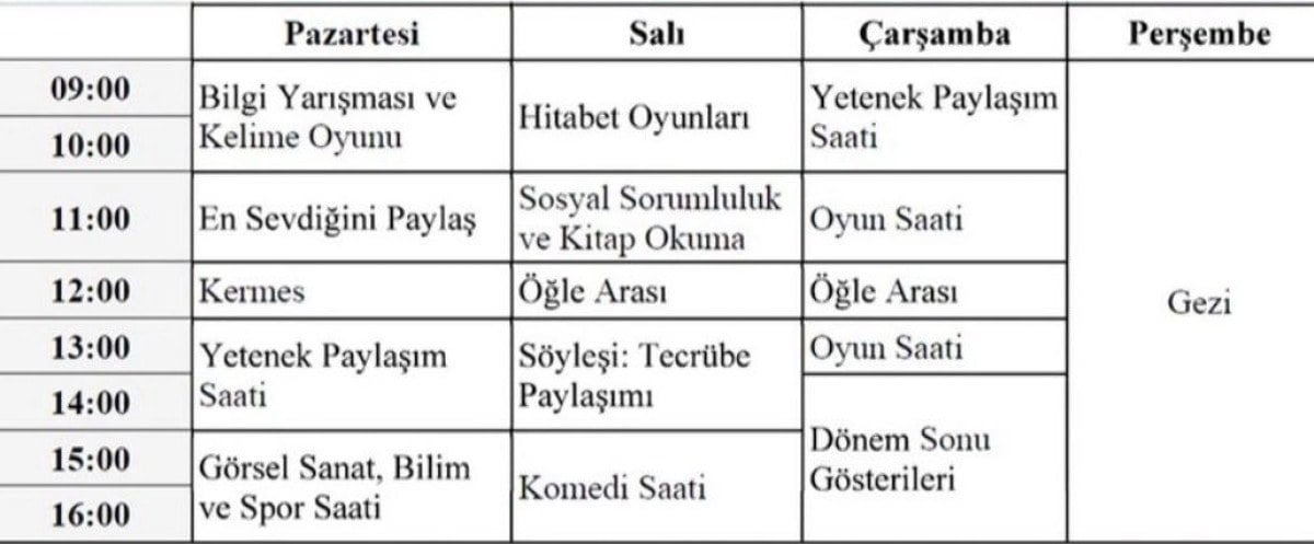 Okulların son haftası dersler olmayacak, öğrenciler sevindi! MEB’nın aldığı karar