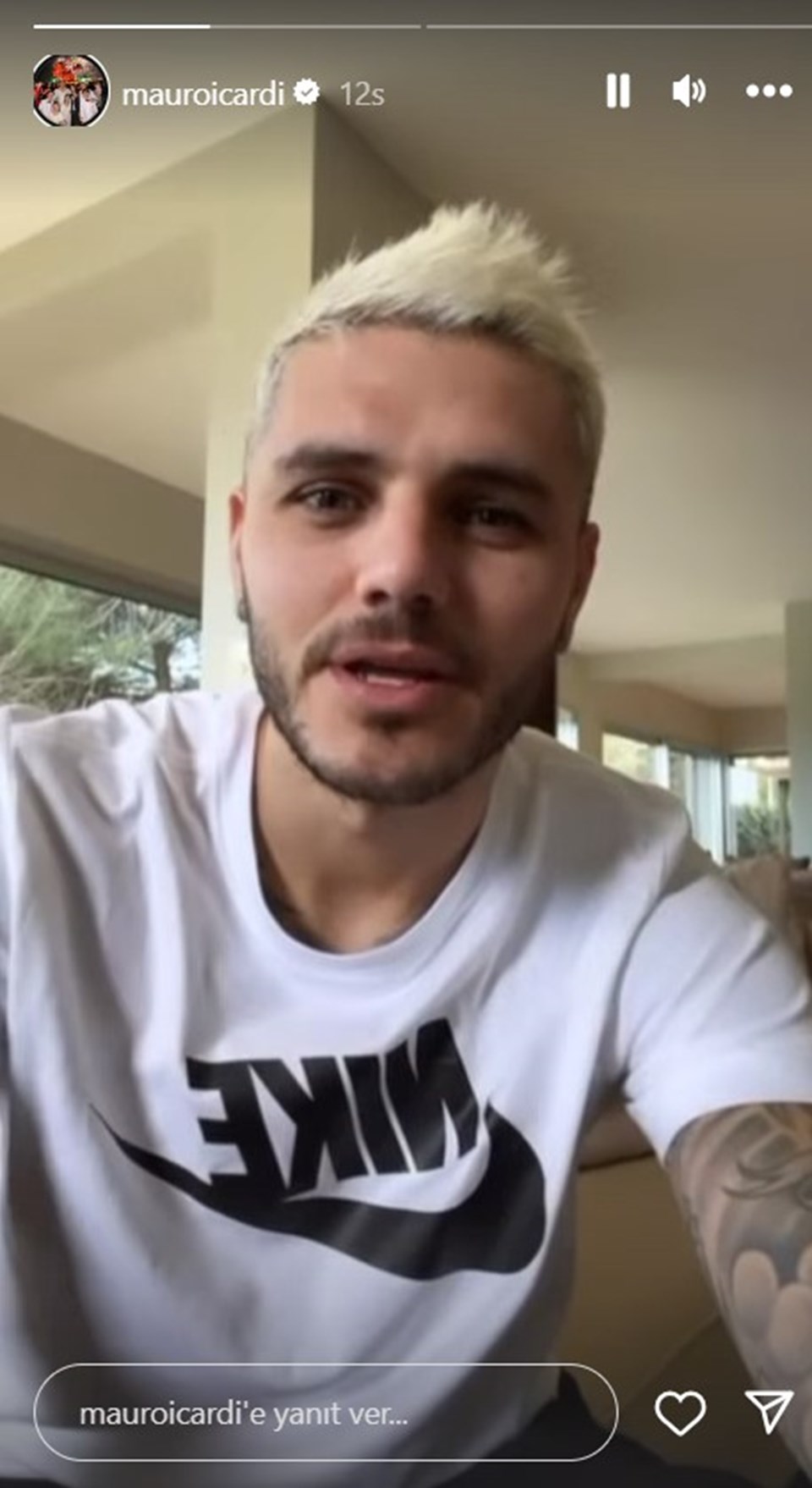 Mauro Icardi, Cem Karaca'nın "Bekle Beni" Şarkısını Seslendirdi! Gündem Oldu! Mauro Icardi, Cem Karaca şarkısı söyledi! "Bekle Beni" performansı gündem oldu - 2