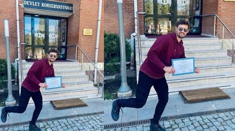 Hande Erçel'in Yeni Macerası: Ünlülerin Üniversite Halleri Serhan Onat Mezuniyet Kutlaması