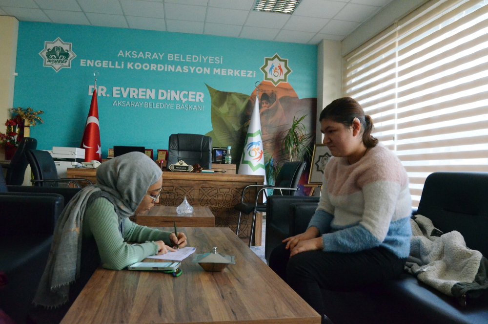 Aksaray’da Engelli Bireyler Ücretsiz EKPSS Kursuyla Meslek Sahibi Oluyor