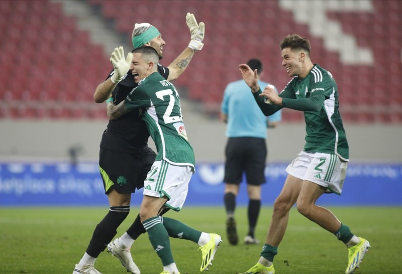Panathinaikos vs Olympiacos maç fotoğrafı