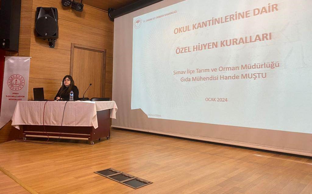 Simavda Okul Kantine ve Yemekhane Calisanlarina Hijyen Egitimi – Bilecik