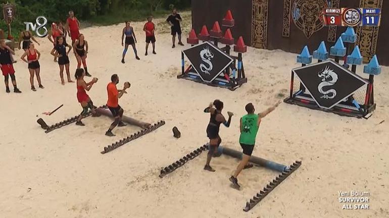Survivor All Starda 3. eleme adayı belli oldu Sesler yükseldi ortam gerildi: Nagihan Karadere ağladı