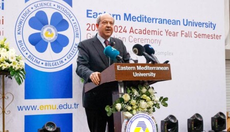 Tatar, Doğu Akdeniz Üniversitesi Mezuniyet Törenine katıldı