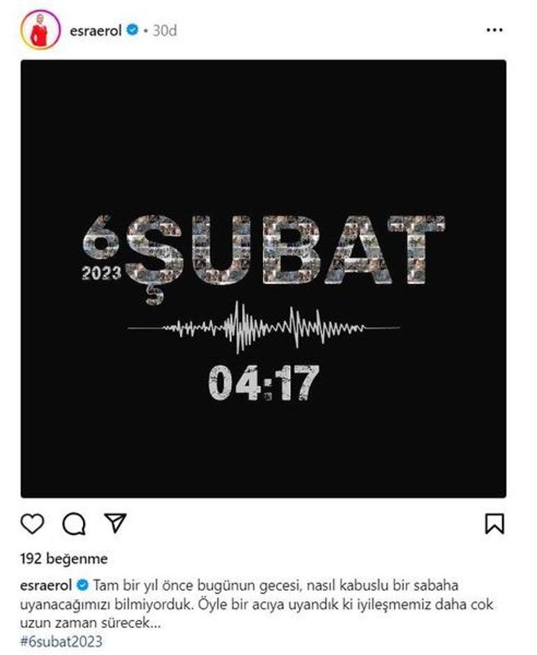 Ünlü isimler asrın felaketinde hayatını kaybedenleri andı