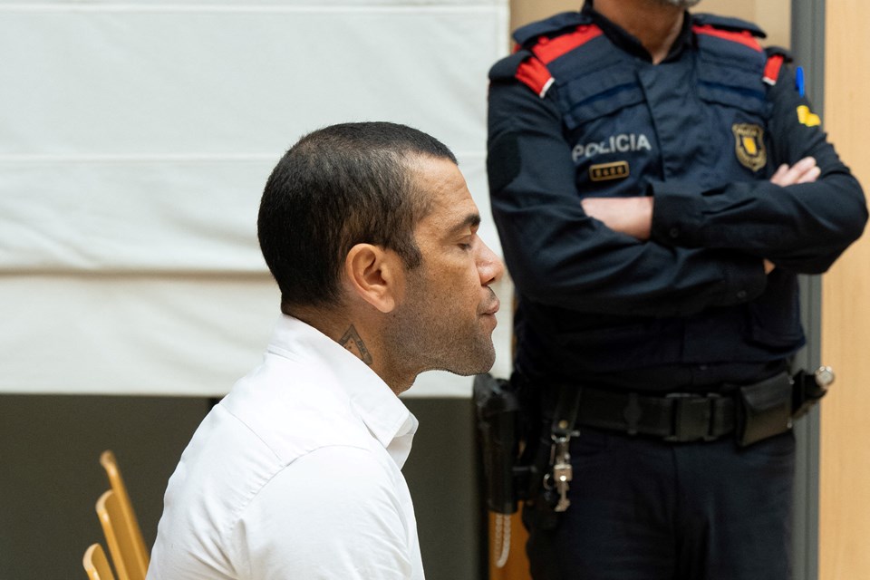 Cinsel Saldırı Suçundan 12 Yıl Hapis İsteniyor: Dani Alves'in Davası Sona Erdi - Son Dakika Spor Haberleri Cinsel saldırı suçundan 12 yıl hapsi isteniyor: Dani Alves'in davası sona erdi - 1