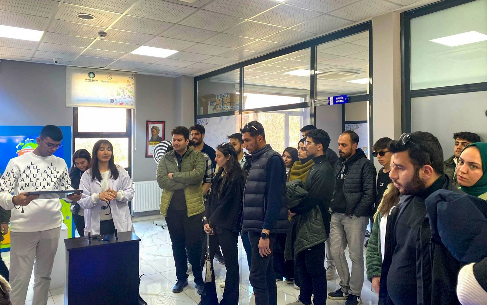 Üniversite öğrencileri ziyaret
