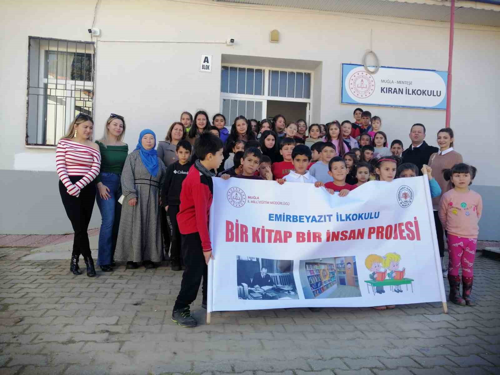 Muğla’da "Bir Kitap Bir İnsan Projesi" devam ediyor
