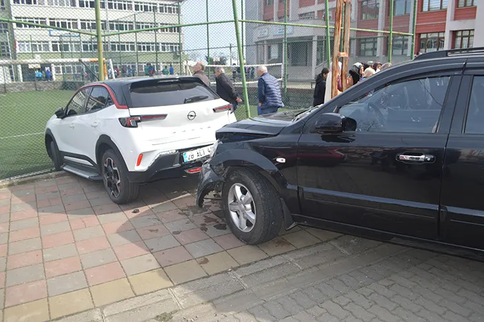 Giresun Trafik Kazası Görüntüleri