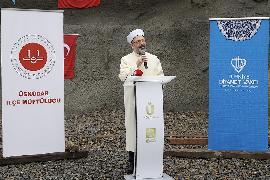 1710388562 430 Diyanet Isleri Lideri Erbas Istanbulda Yuksekogrenci Yurdu Insaatina Start Verdi