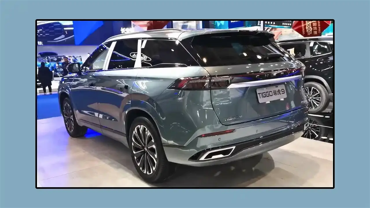 2024 Türkiye Listesi: Chery Tiggo 9 Fiyatı ve Özellikleri Detaylı İnceleme! Chery Tiggo 9 Dış Tasarım