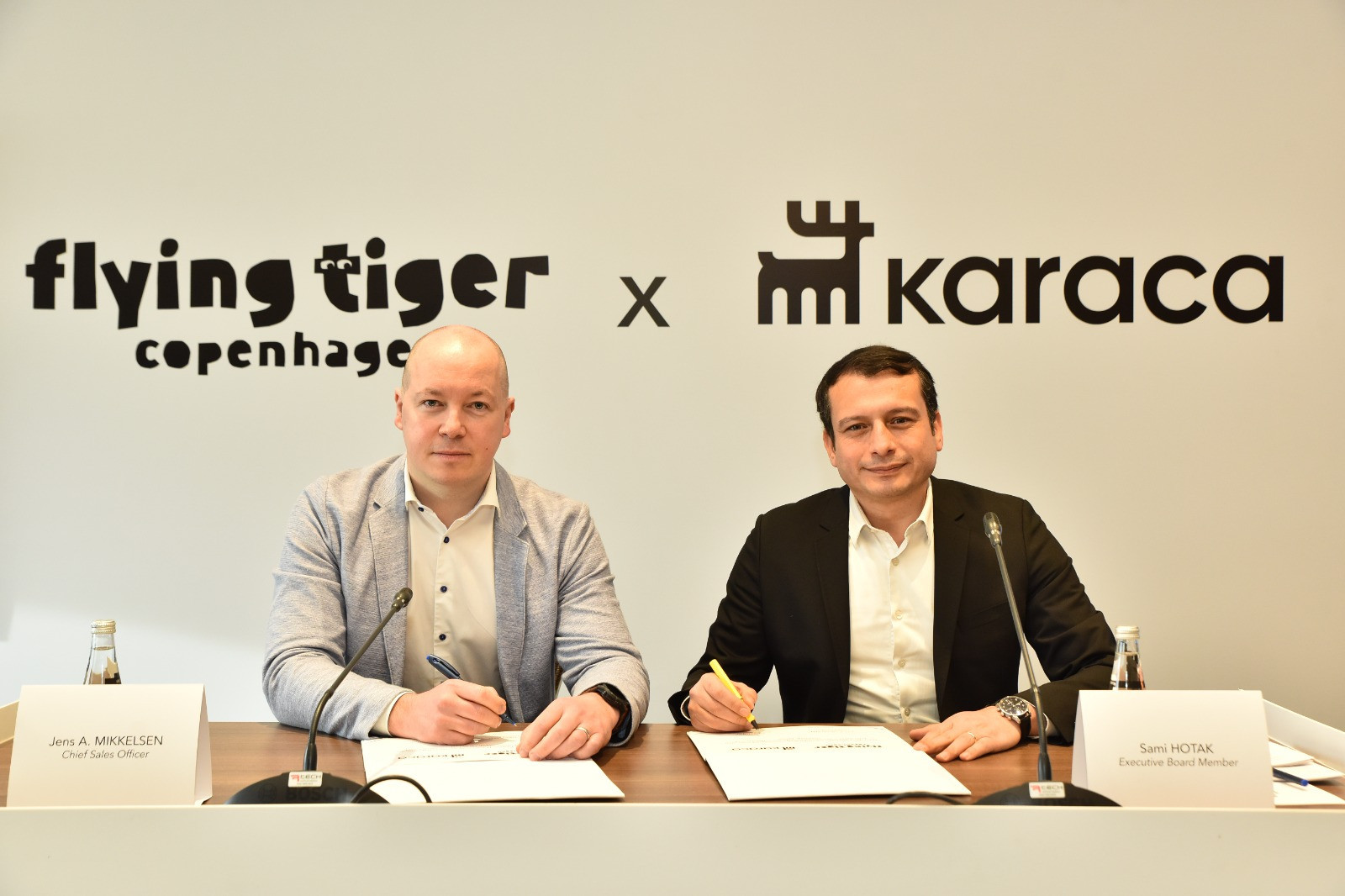 Danimarkalı şirket, Türkiye'de Agresif Bir Giriş Yapıyor: Uçan Kaplan! Flying Tiger Copenhagen Satıştan Sorumlu Yönetim Kurulu Üyesi Jens Aarup Mikkelsen - Karaca Grup İcra Kurulu Üyesi Sami Hotak