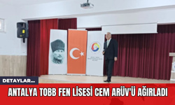 Her Yanlış, Bir Doğruyu Etkiler Mi? Antalya TOBB Fen Lisesi Cem Arüv'ü Ağırladı