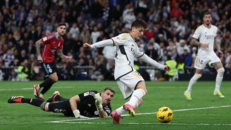 Real Madrid'de Arda Güler Siftah Yaptı! Oyuna Girdi, 4 Dakika Sonra Enfes Bir Gol Attı - Futbol Haberleri Arda Güler, Real Madrid'de ilk golünü attı