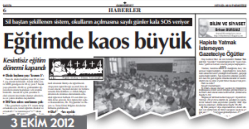 12 Yılda İlkokula Başlayanların Yarıdan Fazlası, 777 Bin Öğrenci Lise Son Düzeyine Ulaşamadı. 4+4+4 Sistemi