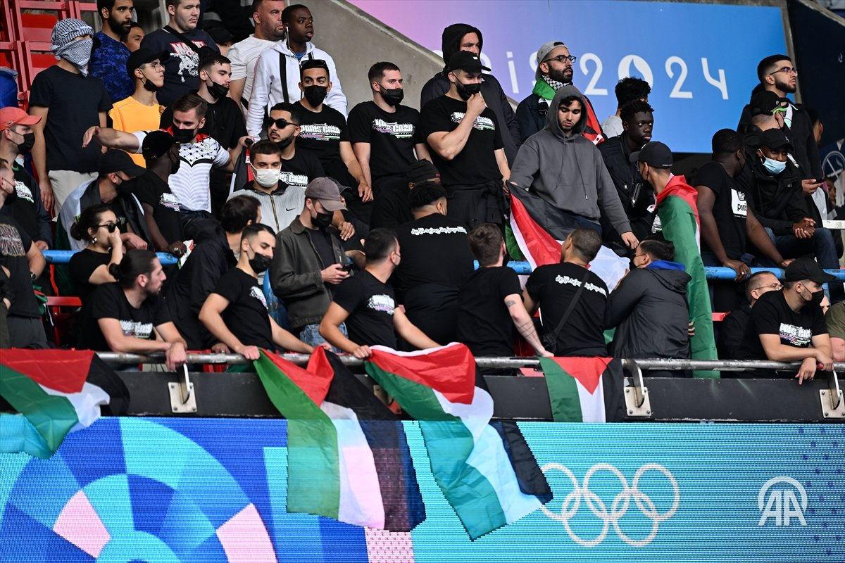 İsrail Milli Takımı Paris'te Büyük Bir Şok Yaşadı! İsrail protestosu