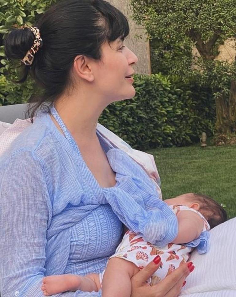 Gonca Vuslateri ve kızı Asya