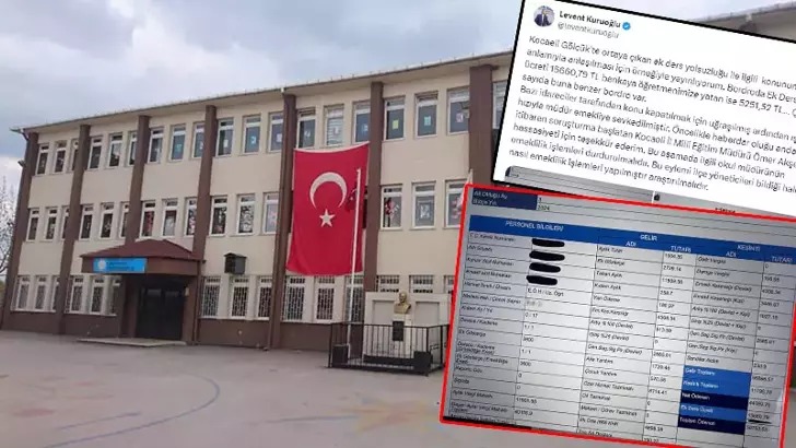 Ortaokulda ek ders skandalı