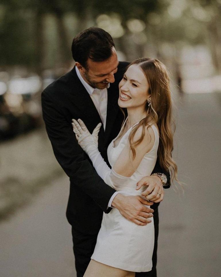 Duygu Özaslan evlilik fotoğrafı