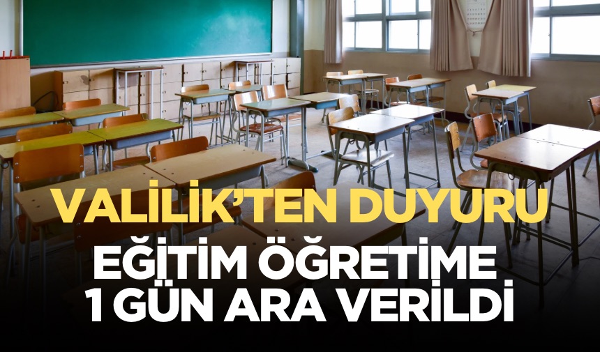 Zonguldak’ta Bugün Okullar Tatil Edildi! Turuncu Kod Uyarısı Zonguldak Valiliği,