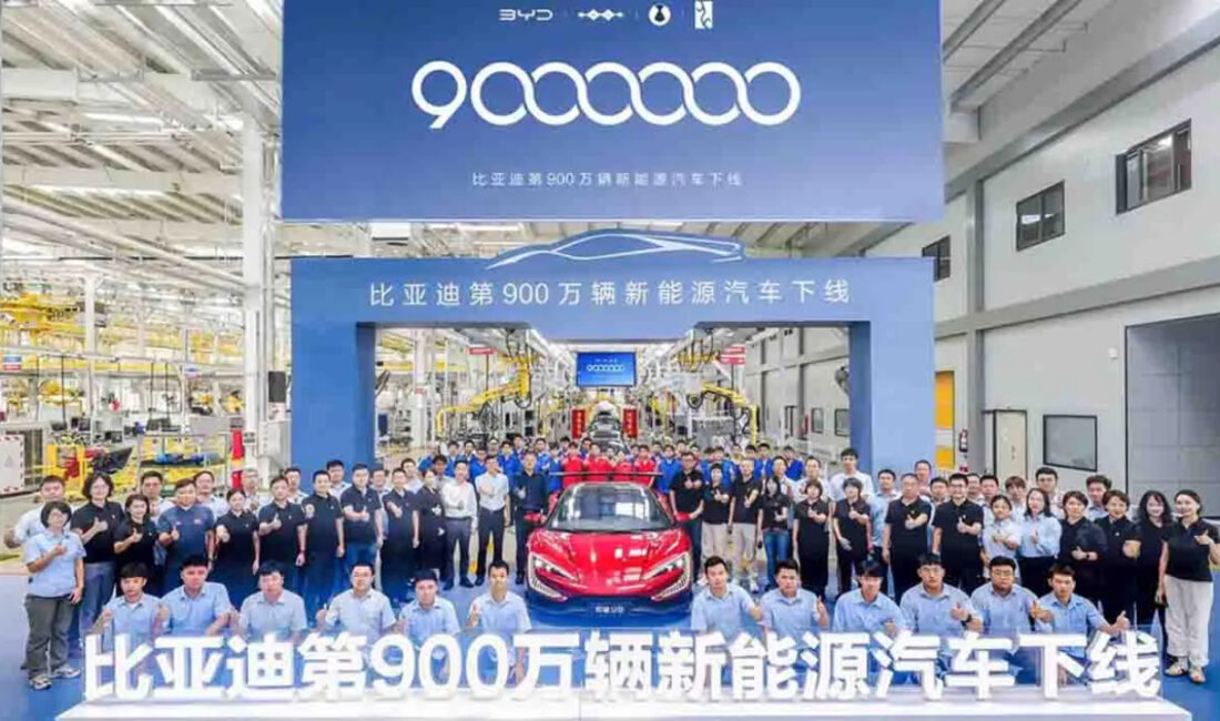 BYD, Elektrikli Araç Üretiminde 9 Milyonuncu Milestone’a UlaştıHaberin BaşlıklarıBYD, Elektrikli