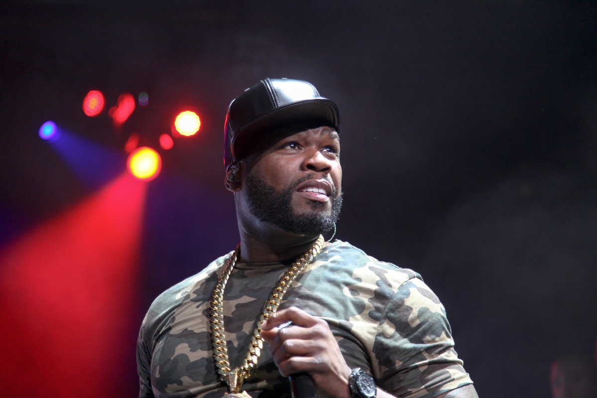 50 Cent olarak tanınan rapçi Curtis James Jackson