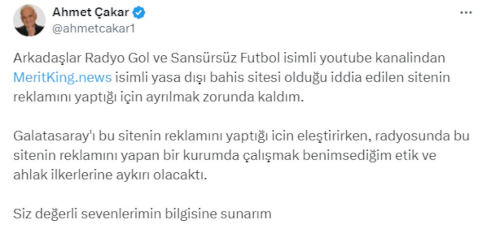 Ahmet Çakar