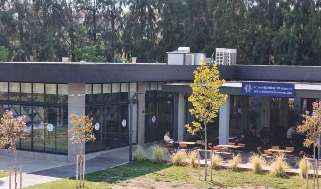 Aydın Büyükşehir Belediyesi Öğrencilere Modern Çalışma Ortamı Sunuyor 100. Yıl