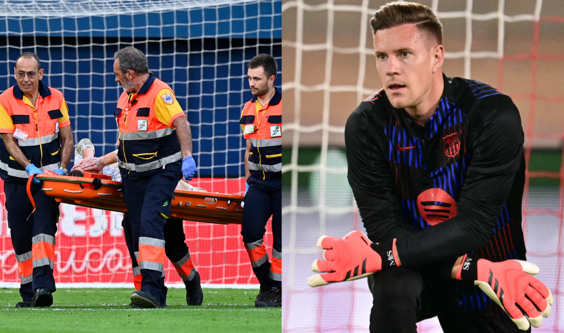 Ter Stegen İlk Yarıda Sakatlandı, Barcelona 5-1 Kazandı Barselona kalecisi,