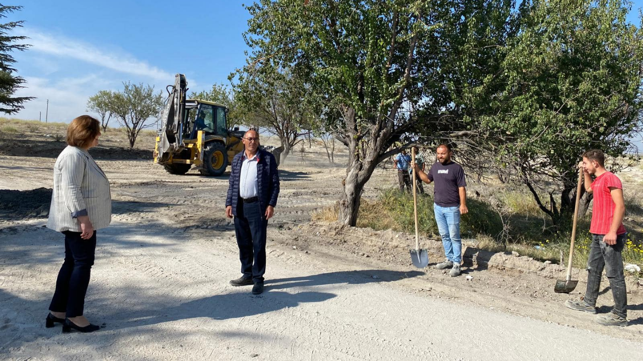 Çifteler Belediyesi Okul Yolu Çalışmalarını Başlatıyor Çifteler Belediye Başkanı Zehra
