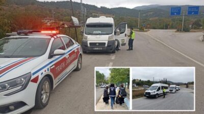 OKUL SERVİSLERİ DENETLENDİ OKUL SERVİSLERİ DENETLENDİ