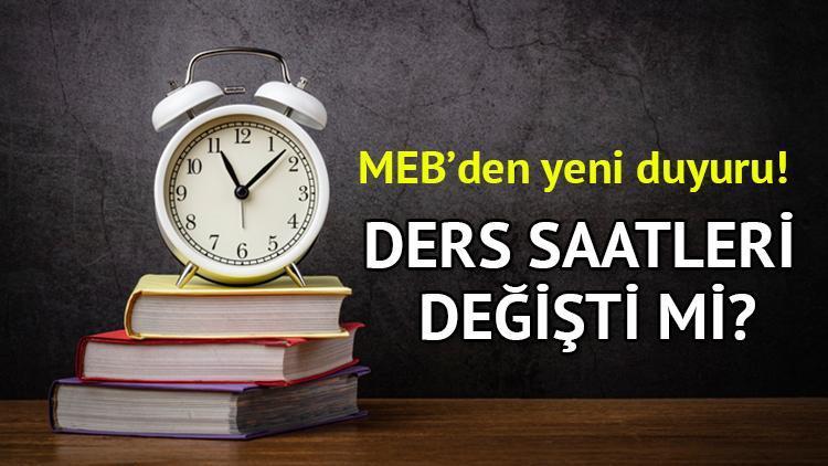 MEB Tarafından Yapılan Duyuru İle Okul Saatleri Değişti Mi?Haberin BaşlıklarıMEB