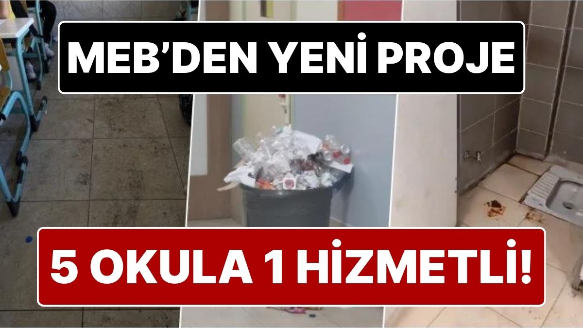 Devlet Okullarindaki Temizlik Krizi Buyuyor MEBin Yeni Projesi 5 Okula