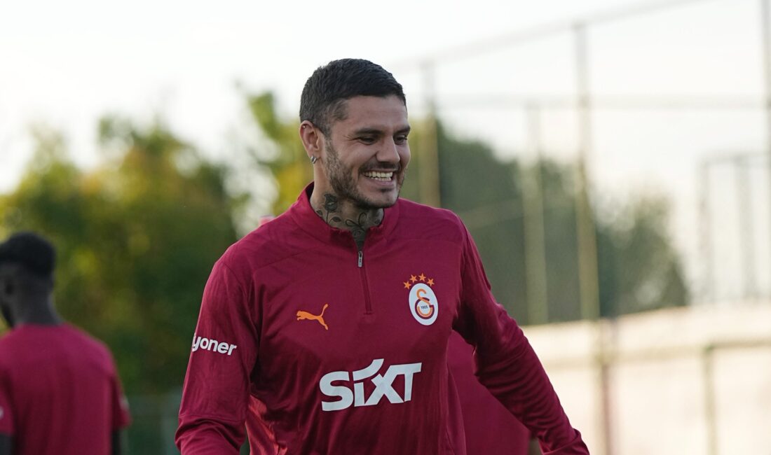 Galatasaray, Fenerbahçe Maçı Hazırlıklarını Sürdürdü Antrenman Çalışmaları Galatasaray, Florya Metin