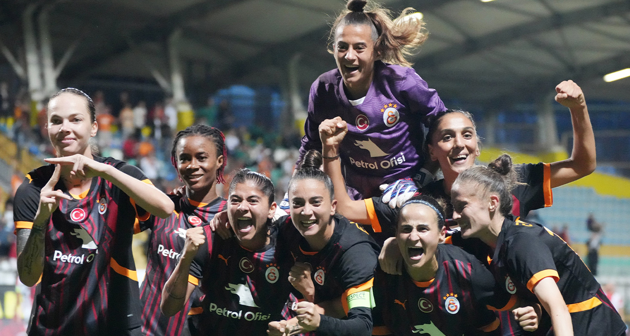 Galatasaray Kadin Futbol Takimindan Sampiyonlar Liginde Firtina Esti