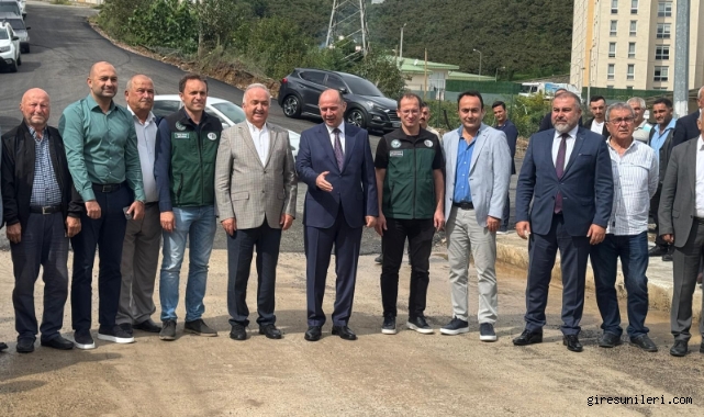 Giresun Valisi Mehmet Fatih Serdengeçti, Güre ve Aksu Mahallelerinde Yapılan