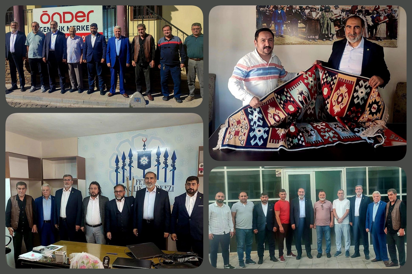 HÜDA PAR Genel Sekreteri Uşak’ta Ziyaretlerde Bulundu HÜDA PAR Genel