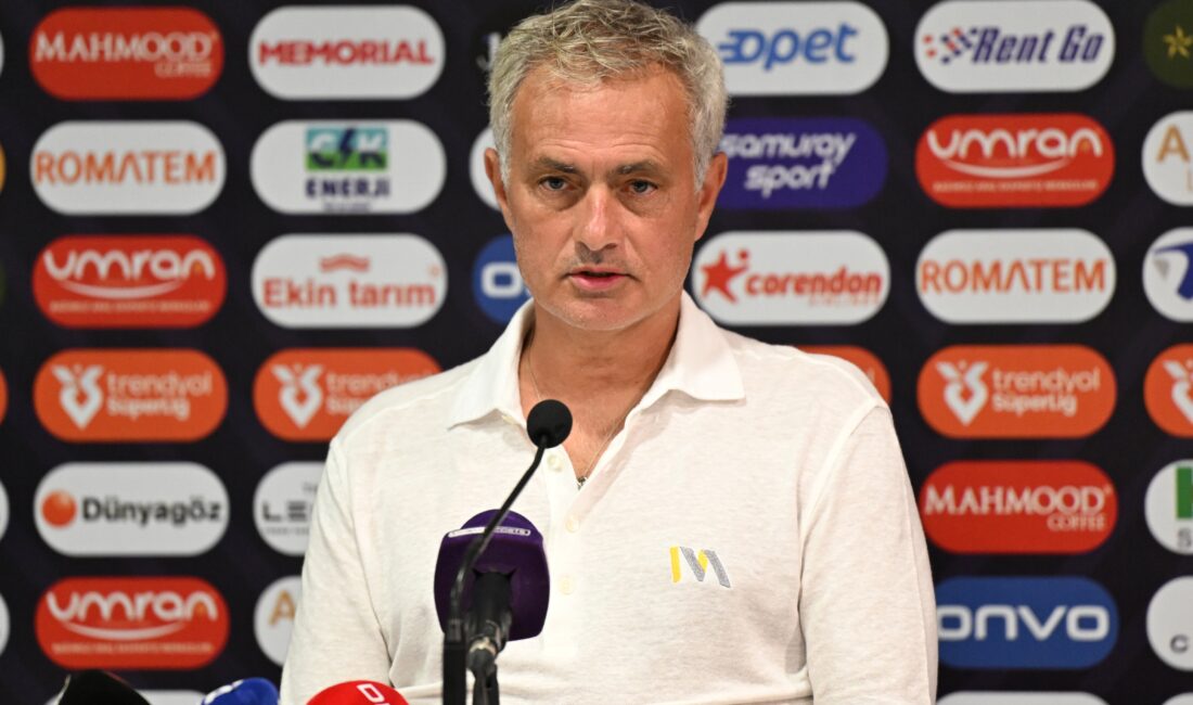 Jose Mourinho, Antalyaspor Maçını Değerlendirdi: “Baskı Hissetmiyorum” Mourinho, Galatasaray Mağlubiyeti