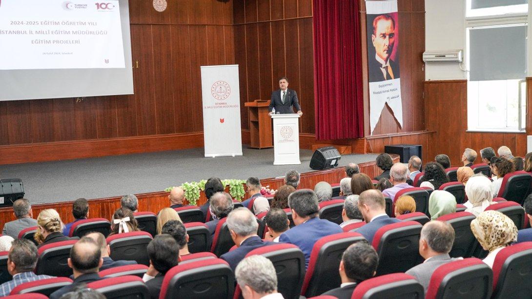 İstanbul İl Millî Eğitim Müdürlüğü 2024-2025 Eğitim Projeleri ToplantısıHaberin Başlıklarıİstanbul