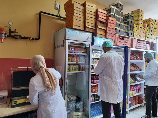 Kantinlerde Ogrenci Sagligi Icin Yapilan Denetimler Karsta Gerceklestirildi