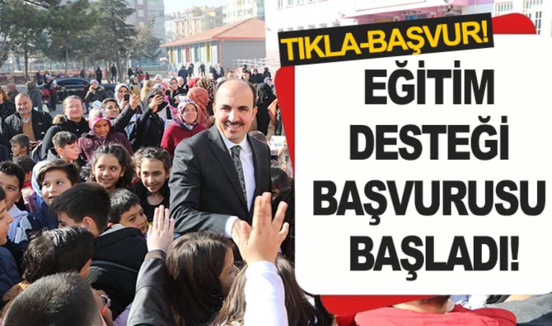 Konya Büyükşehir Belediyesi Öğrencilere Eğitim Desteği Sağlamaya Devam Ediyor Başvuru