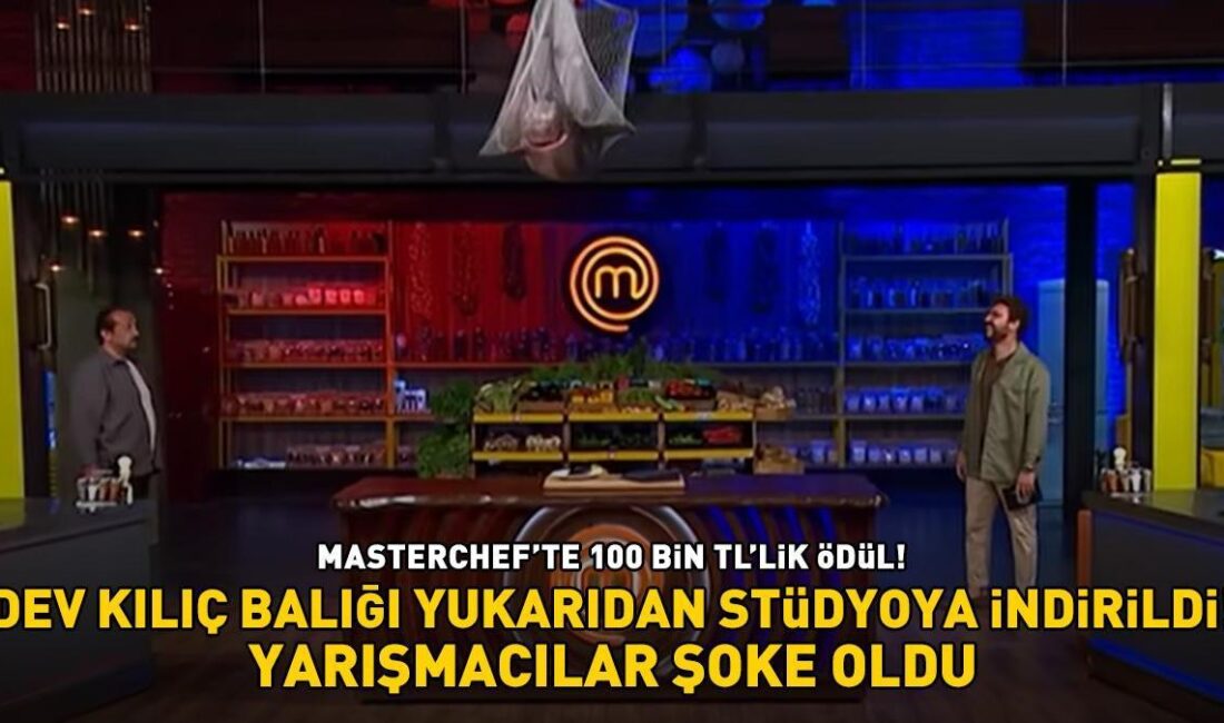 MasterChef’te Dev Kılıç Balığı Şaşkınlığı! Mehmet Şef’in Tepkisi Mehmet Şef,