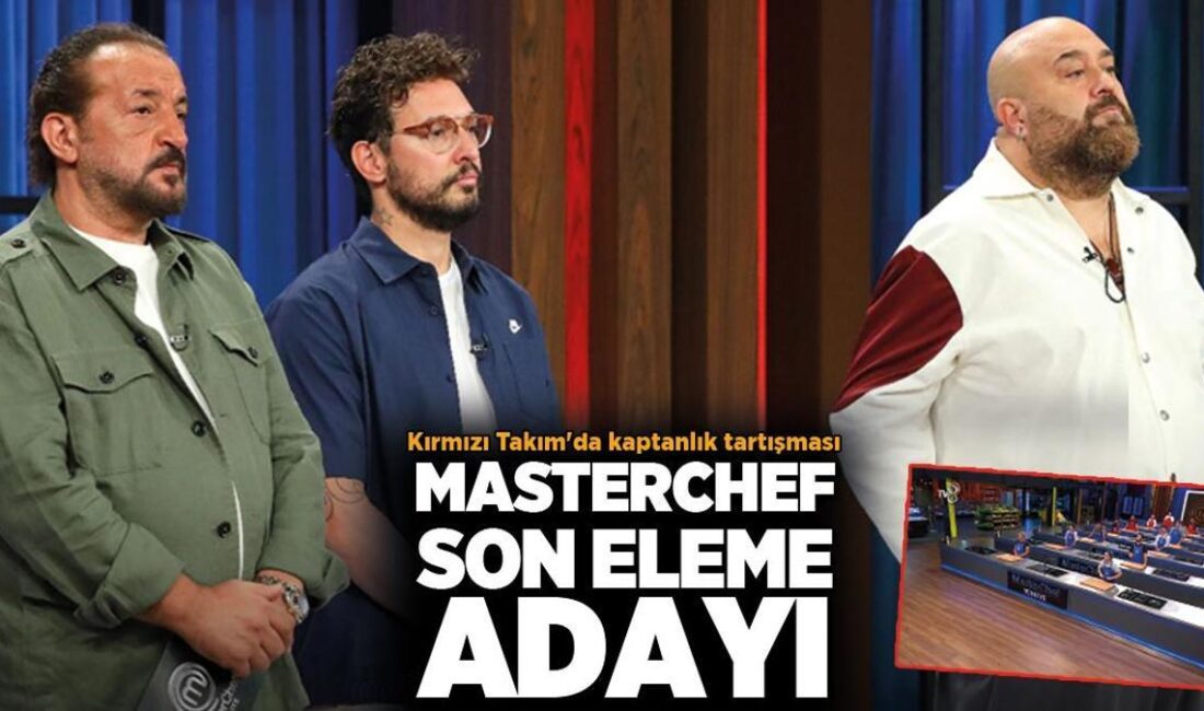 MasterChef Türkiye Yedinci Hafta: Kırmızı Takımın Eleme Adayı Belli Oldu!