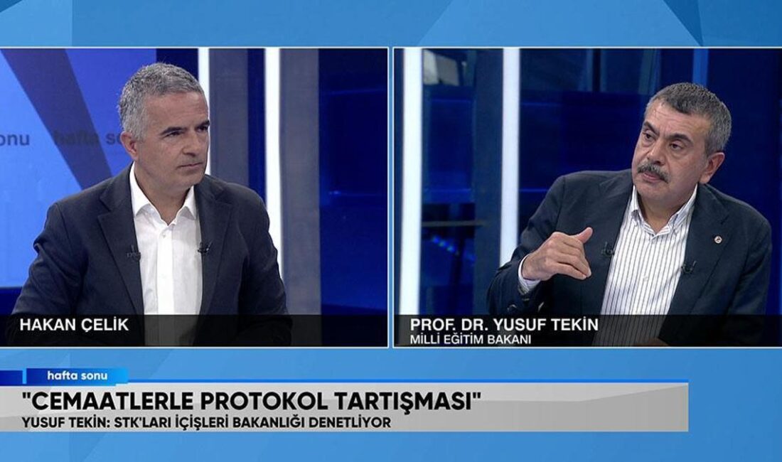 Hakan Çelik ile Hafta Sonu Programında Milli Eğitim Bakanı Yusuf