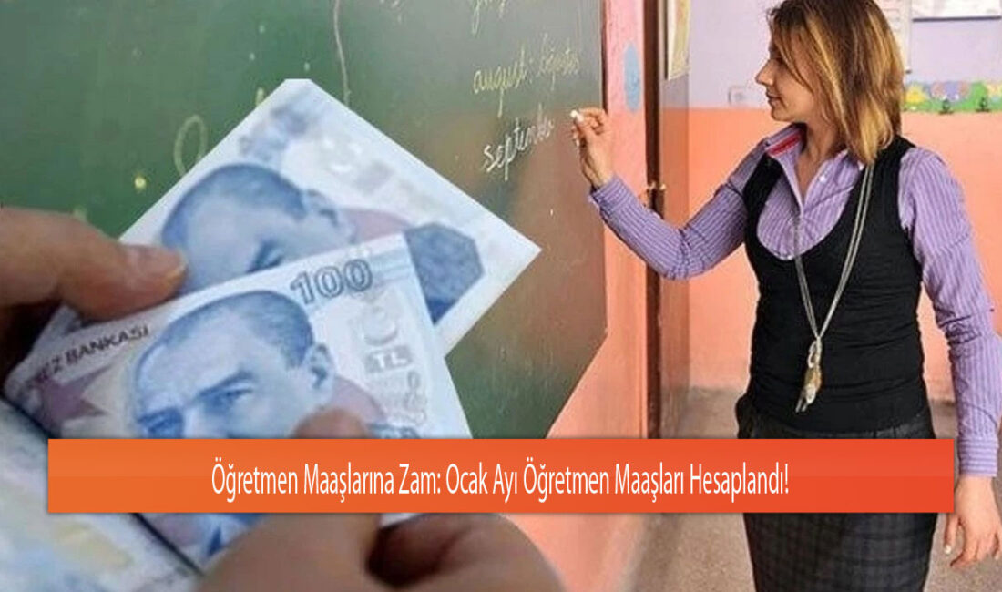 2025 Yılında Öğretmen Maaşlarına Yapılan Enflasyon Farkı Zamı 2025 yılına