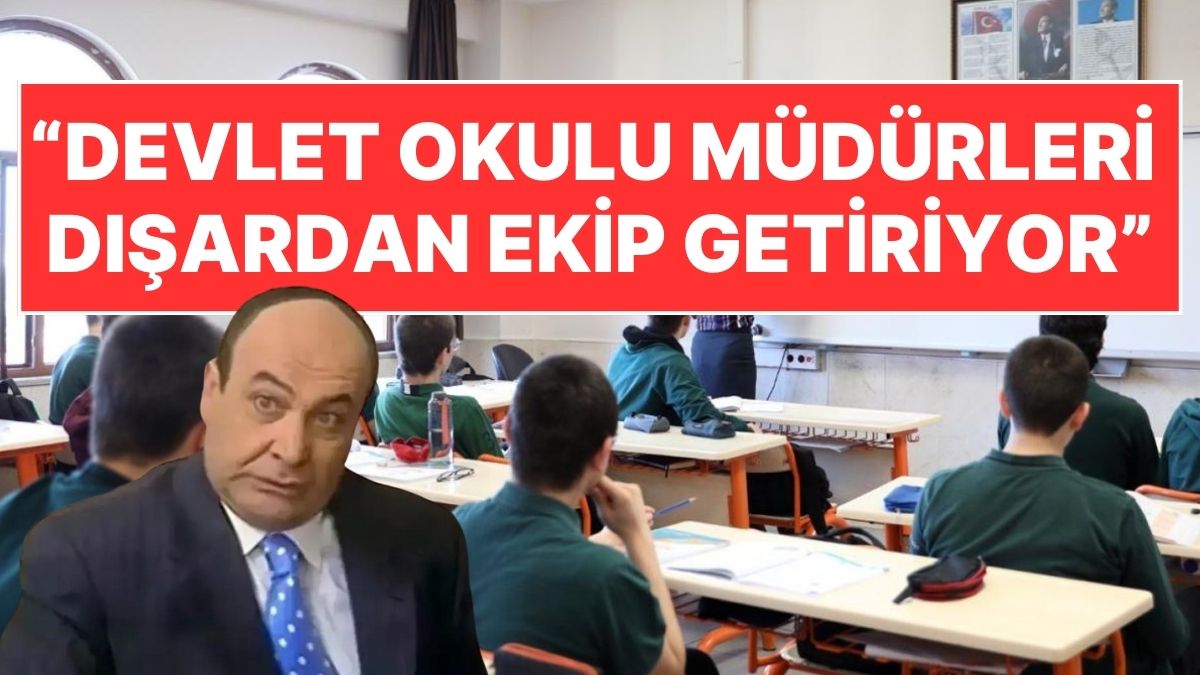 Okul Mudurleri Devlet Okullarini Ticarethaneye Cevirerek Disardan Ekip Getirip Kulup