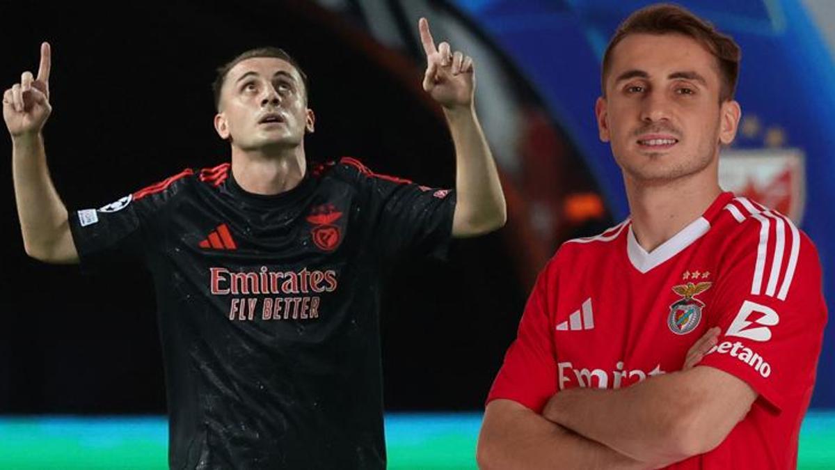 Kerem Aktürkoğlu ve Orkun Kökçü Benfica’da Performanslarını Sergiliyor Kerem Aktürkoğlu’nun