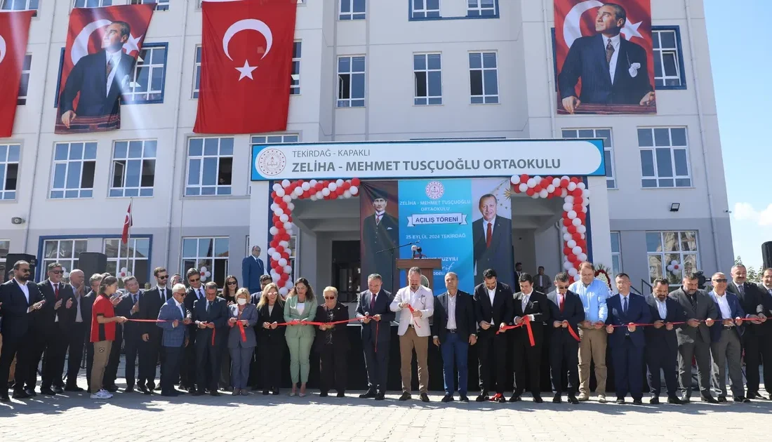 Hayırsever Ailenin Katkısıyla Kapaklı’da Yeni Bir Okul AçıldıHaberin BaşlıklarıHayırsever Ailenin