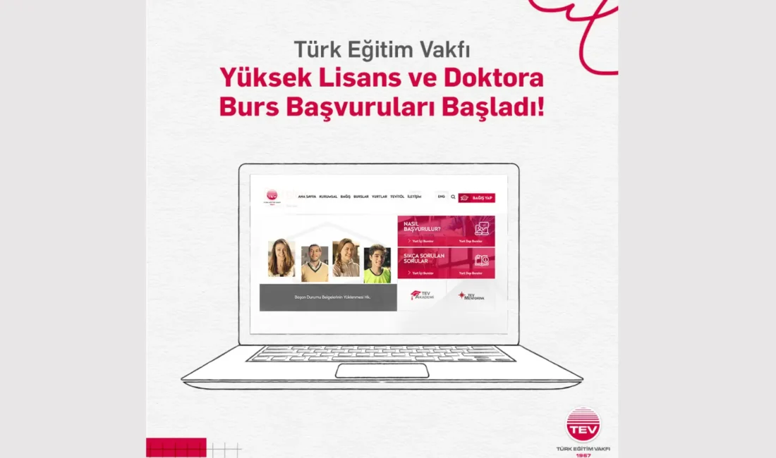 Türk Eğitim Vakfı (TEV), 2024-2025 Akademik Yılında Yüksek Lisans ve