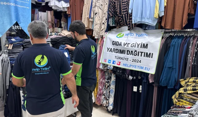 Help Yetim İnsani Yardım Organizasyonu Türkiye Genelinde Yardımlarını Sürdürüyor Yardımlar